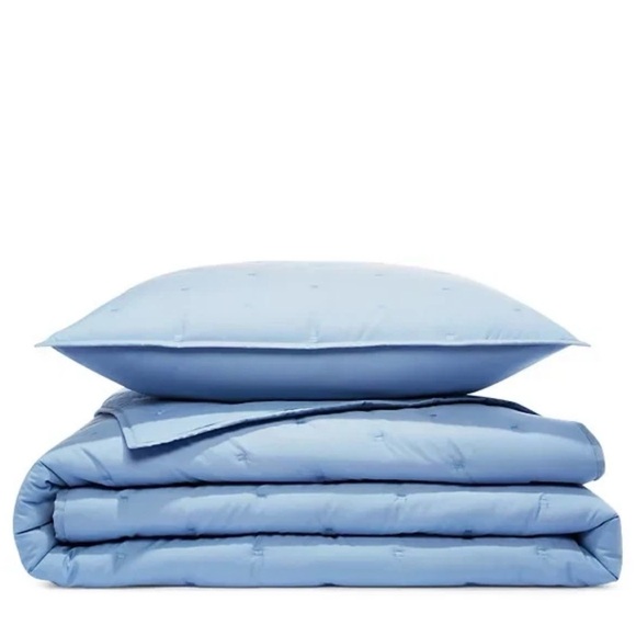 Luxury Blue Comforter Set - Picture 2 of 4